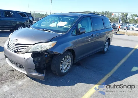 2013 Toyota Sienna Xle V6 8 Passenger from USA, damaged, VIN 5TDYK3DC3DS289347